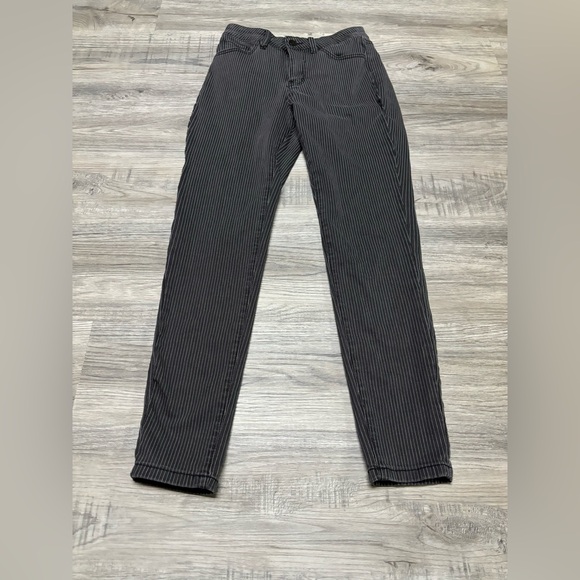 Pinstripe Kancan Ankle Skinny Jeans - Picture 5 of 7